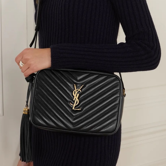 Saint Laurent Handbags - ✨NEW Saint Laurent Lou Camera Bag Matallese BLACK
